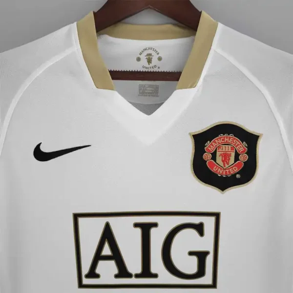 2006/07 Manchester United Retro Jersey Away - Image 3