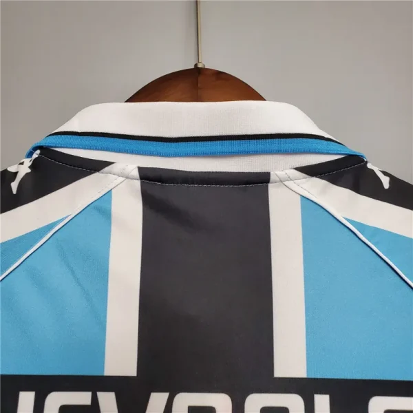Grêmio FBPA 2000/01 Retro Soccer Jersey Home Replica - Image 8