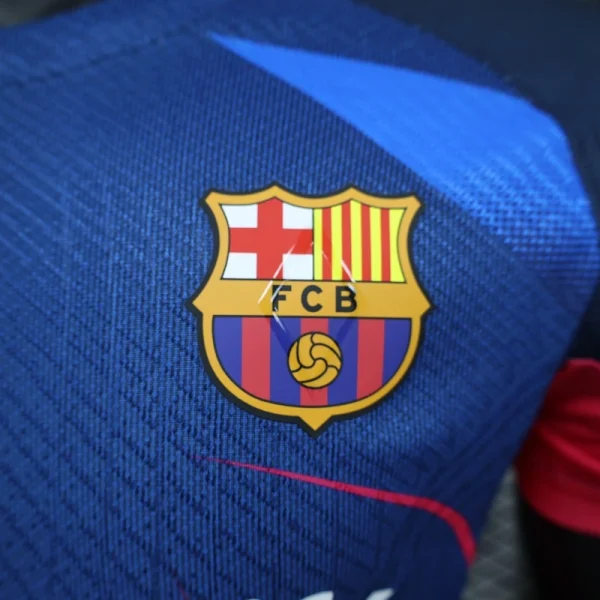 2024/25 Barcelona Special edition Home Jersey Player Version - Image 3