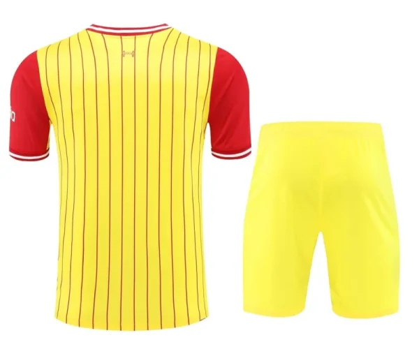 24-25 Liverpool Training Wear Yellow Suit Shirt - Image 2