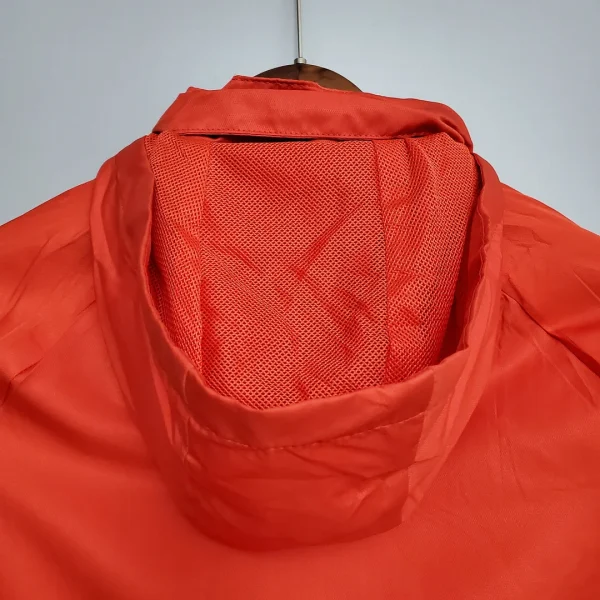 Arsenal Soccer Jersey Windbreaker Red 2021 - Image 6