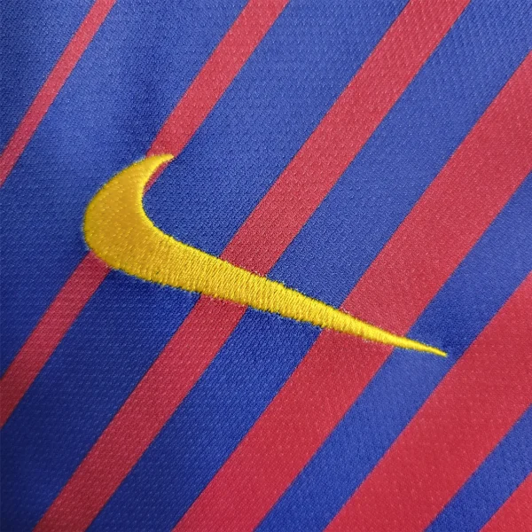 17-18 Barcelona Home Stadium Retro Jersey - Image 5