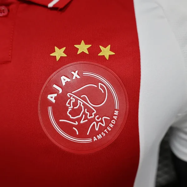 24-25 Ajax Home Soccer Jersey Player Version - Image 2