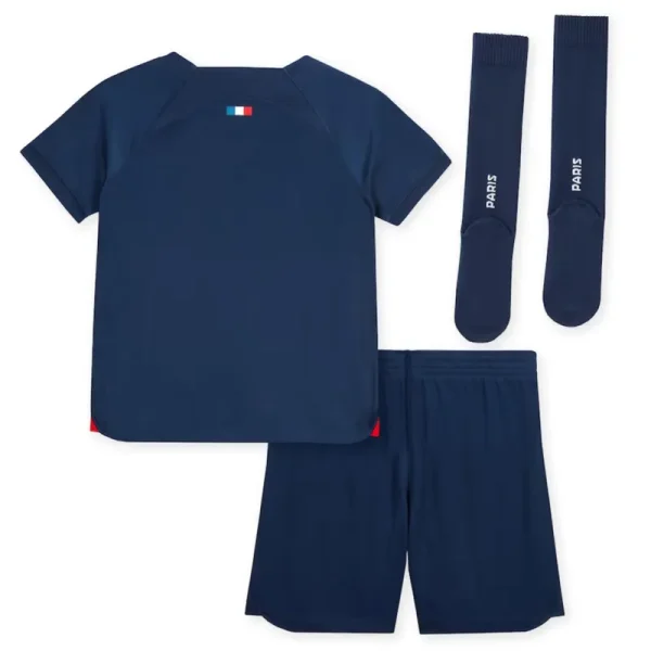 23-24  Kids PSG Home Whole Kit Jersey+Shorts+Socks - Image 2