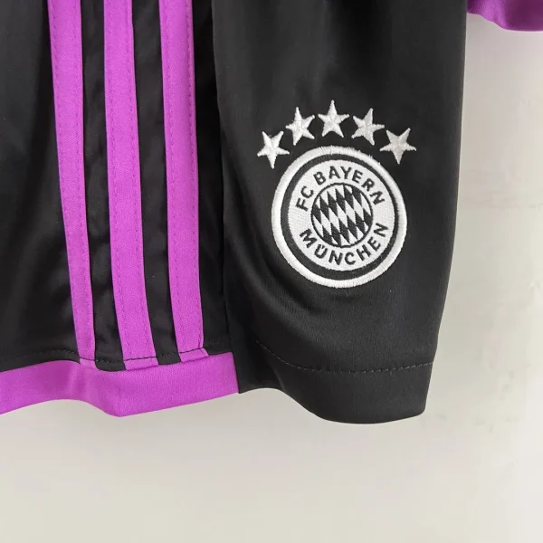 23-24 Kids Bayern Munich Away Kit Jersey+Shorts - Image 10