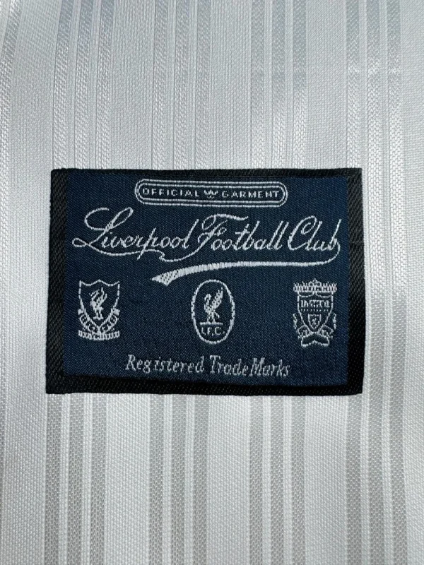 Retro Liverpool Away Football Jersey Long Sleeve 1995/1996 - Image 8