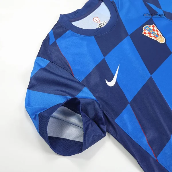 Men's Croatia Away Kit(Jersey+Shorts) Euro 2024 - Image 4