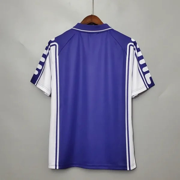 Fiorentina BATISTUTA #9 RUI COSTA #10    1999/00 Retro Jersey Home - Image 11