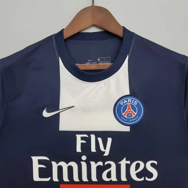 13-14  PSG Retro Soccer Jersey Home - Image 3