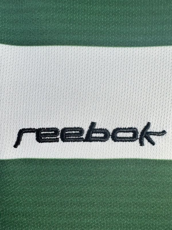 Sporting Lisbon Retro Home Long sleeve Jersey 2003-04 - Image 5
