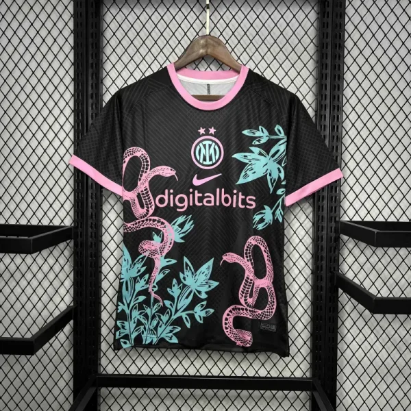 24-25 Inter Milan Black Special Edition Kit Jersey - Image 6