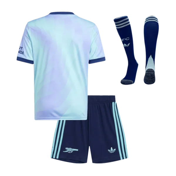 Kids Arsenal Custom Third Away Full Soccer Kits 2024-25 - Image 2