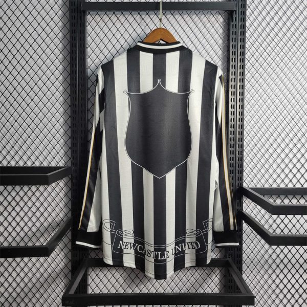 Adidas Newcastle United Retro Home Long Sleeve Football Jersey 97-99 - Image 4