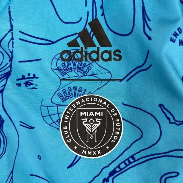2023-2024 Inter Miami Reversible Windbreaker Blue Soccer Jersey 1:1 Thai Quality - Image 8
