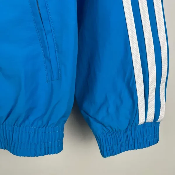 2023-2024 Juventus Reversible Windbreaker Blue Soccer Jersey 1:1 Thai Quality - Image 11