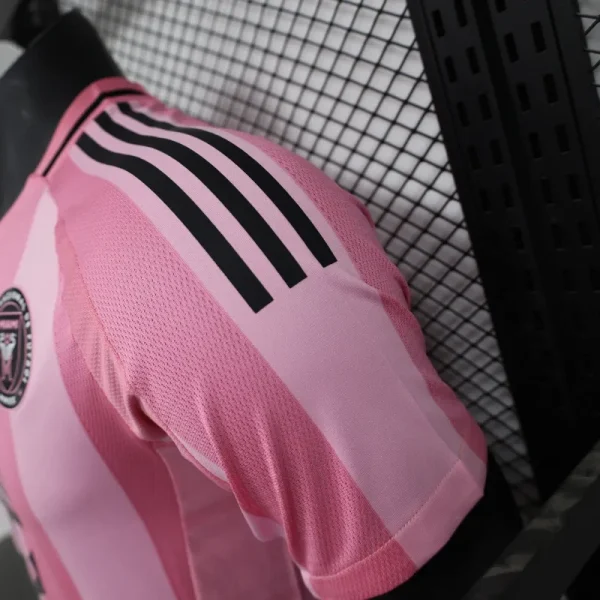 Inter Miami CF Home Pink Soccer Jersey Player Version Shirt 2025-26 - Image 7