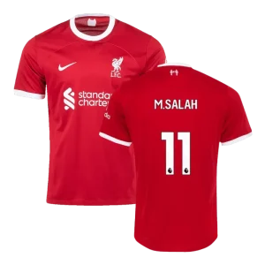 23-24 M.SALAH #11 VIRGIL #4 SZBOSZLAI #8 MAC ALLISTER #10 Liverpool Home Jersey