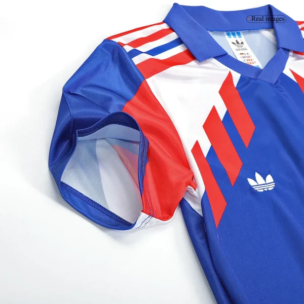 1990 France Retro Jersey Home World Cup - Image 8
