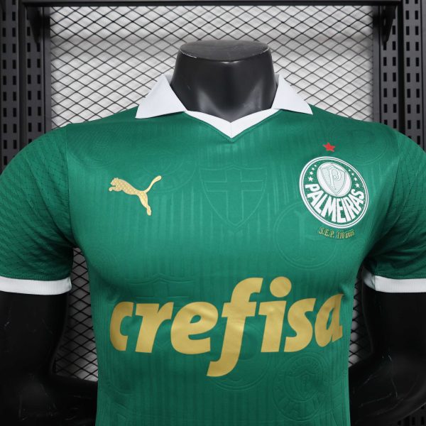 24-25 Palmeiras Home Kit Player Version Shirt Best Jerseys - Image 3