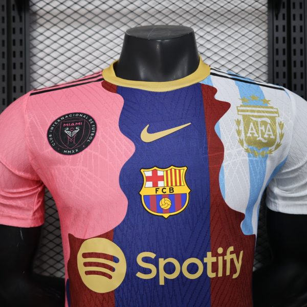 Messi Barcelona Club Joint Player version Edition Shirt 25-26 - Imagen 3