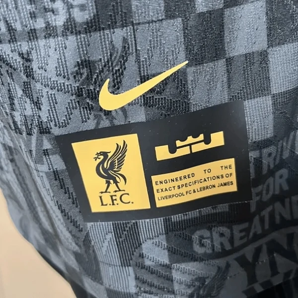 24-25 Liverpool x LeBron James Joint Edition Kit Player Version Shirt Football Jersey - Image 5