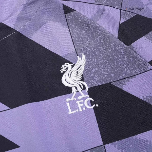 23-24 Liverpool Pre-Match Training Jersey - Image 6