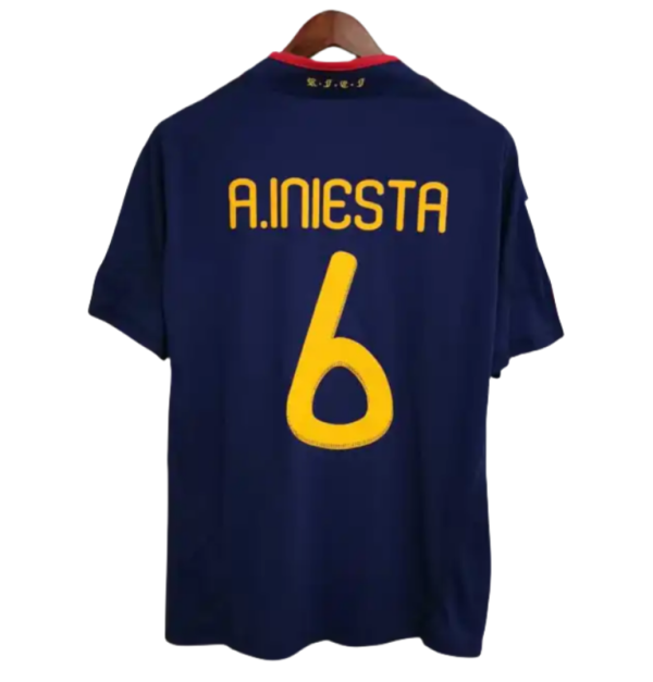 Spain Retro Jersey Away World Cup Final 2010 - Image 2