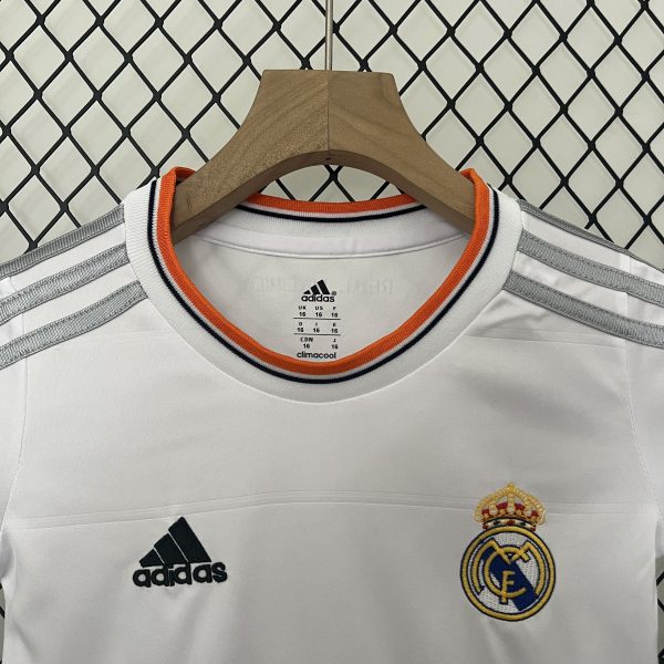 Real Madrid13-14 Home Retro Kid Kits Children Sets Jersey - Image 10