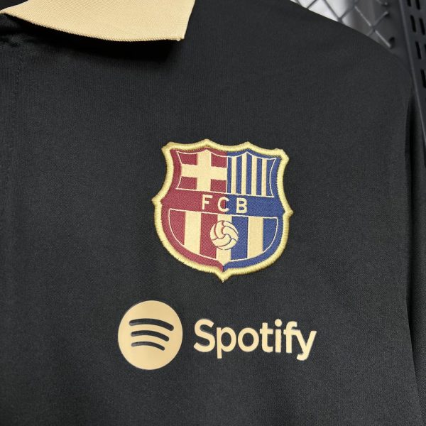 24-25 Barcelona Black POLO Shirt - Image 6