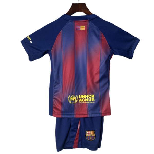 kids Barcelona Home Kits Jersey+Shorts 25-26 - Image 2