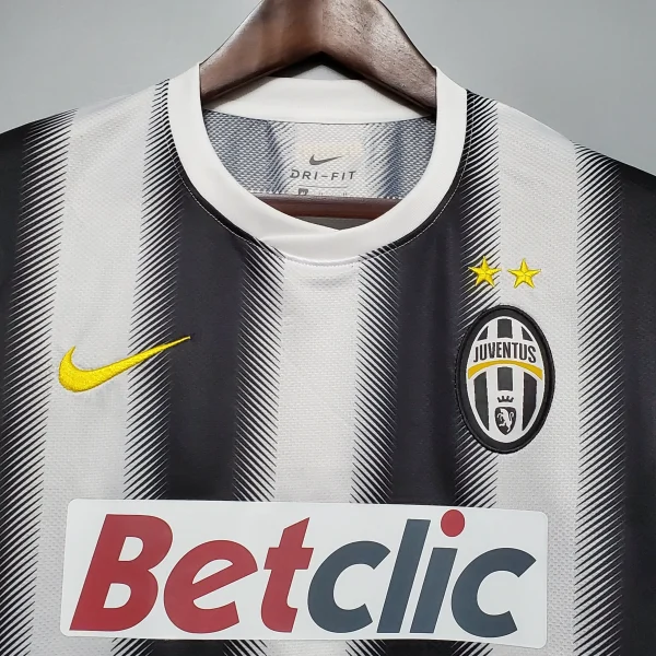 2011-12  Juventus Del Piero #10 Retro Jersey Home Replica - Image 7