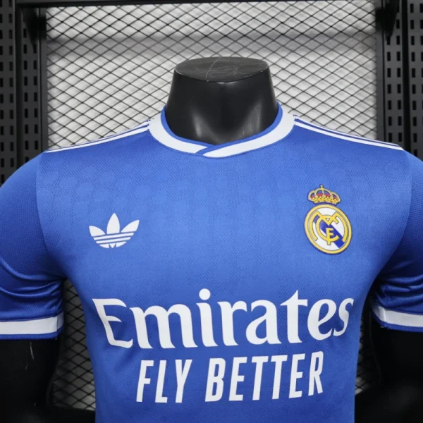 2025/26 Real Madrid Second Away Player version Football Shirt - Image 3