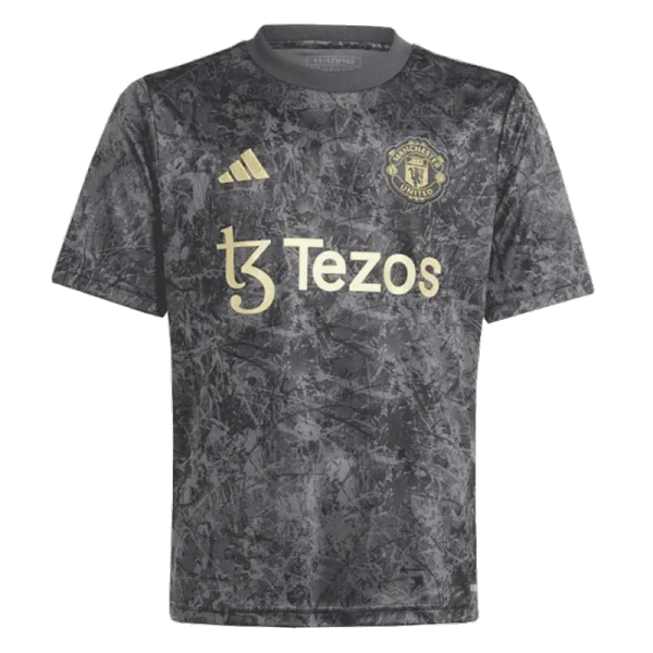 23-24 Manchester United Stone Roses Pre-Match Kit Football Jersey