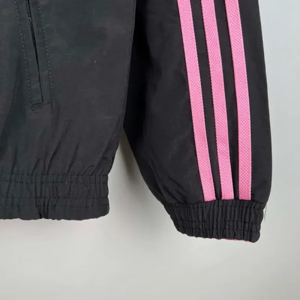 2023-2024 Inter Miami Reversible Windbreaker（black-pink）Soccer Jersey 1:1 Thai Quality - Image 12