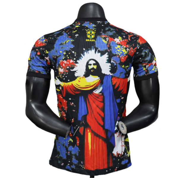 Brazil Jesus Shirt Special Edition Football Jersey 2025 - Image 2