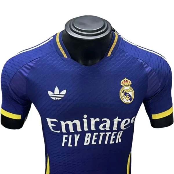 2025-26 Real Madrid Third Kit Jersey Player Edition Shirt - Image 3