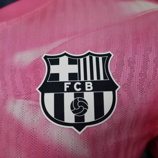 25-26 Barcelona  pink player version third kit concept jersey - Image 5