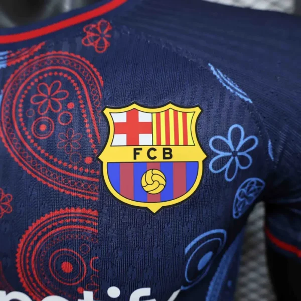 24-25 Barcelona Special Edition Light Blue Player Version Shirt Sport - Image 5