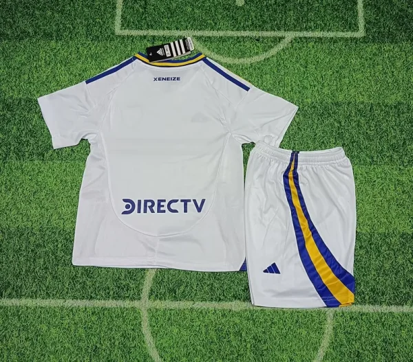 24-25 Boca Juniors Away Kids Kit Jerseys+Shorts - Image 2