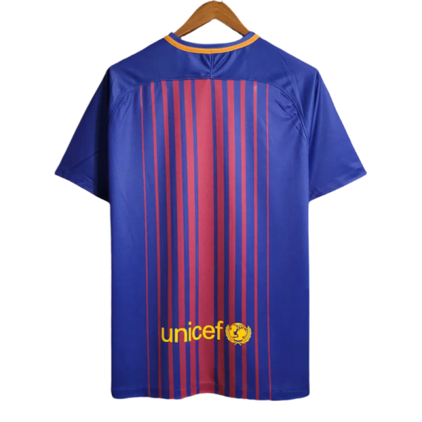 17-18 Barcelona Home Stadium Retro Jersey - Image 2