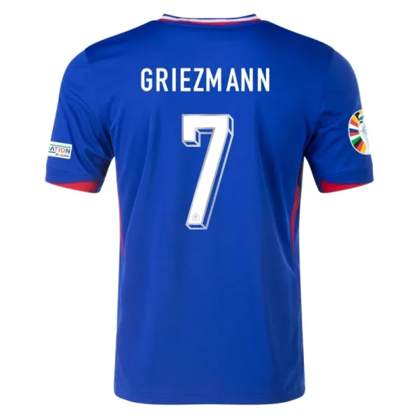 France Home Jersey Euro 2024 MBAPPE #10 GIROUD #9 GRIEZMANN #7 Soccer Apparel - Image 4