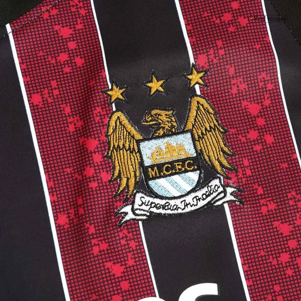 2008/09 Manchester City Retro Away Jersey - Image 4
