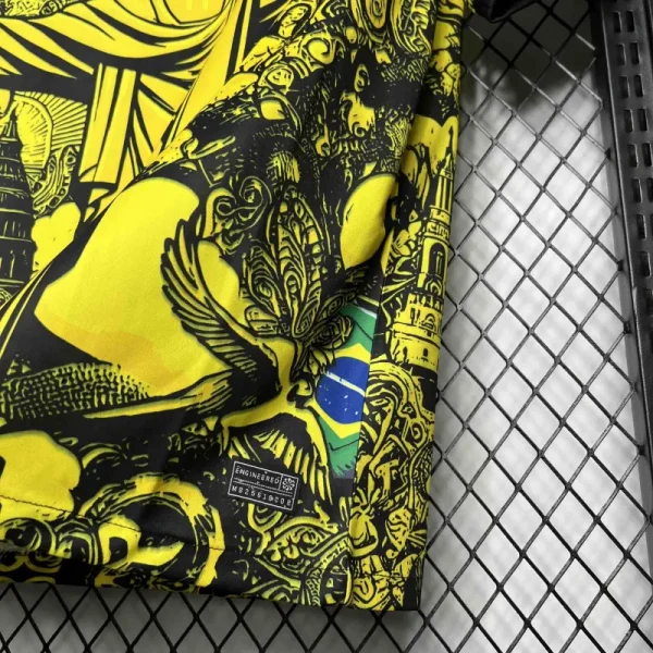 2024 Brazil Christ the Redeemer Special Kit Shirt Football - Image 7