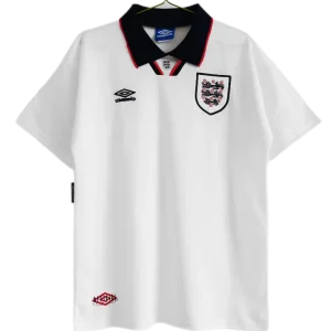 1994/95  England Retro Soccer Jersey Home Replica