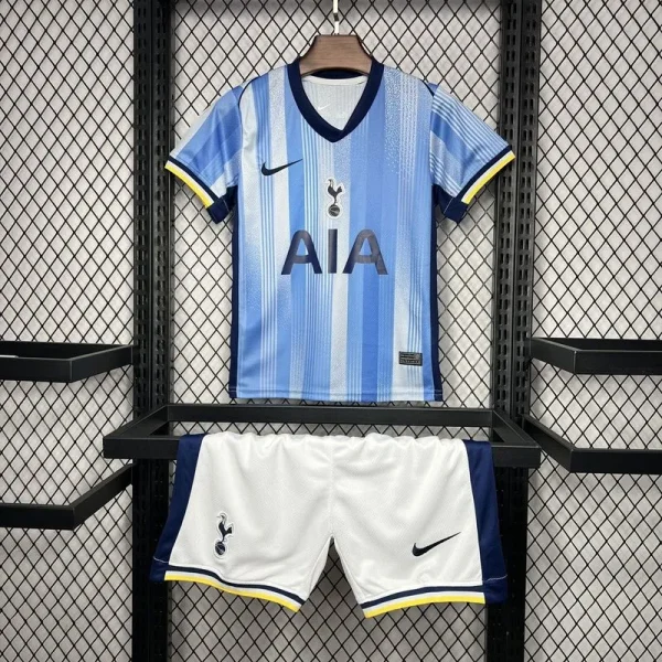 Kids Tottenham Hotspur Away Full Kits(Jersey+Shorts+Socks) 2024/25 - Image 3