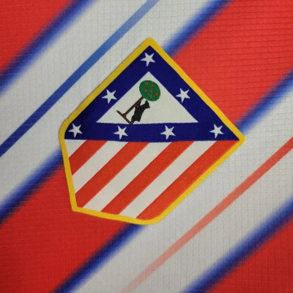 24-25 Atletico Madrid Home Soccer Jersey - Image 5
