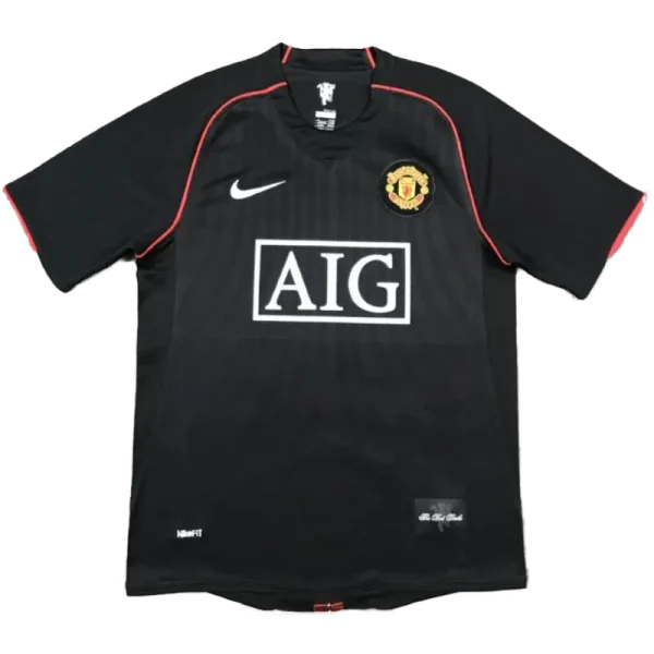 Manchester United RONALDO #7 Retro Jersey Third Away 2007-08 - Image 2