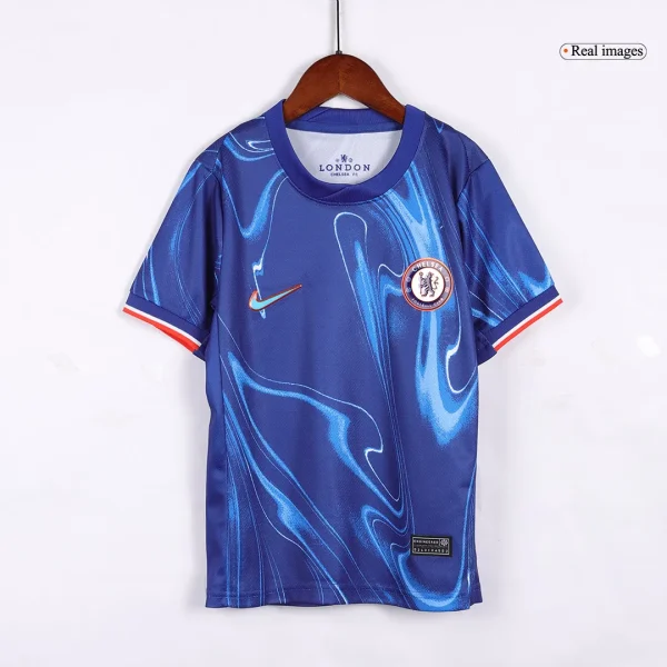 2024-25 Kids Chelsea Home Kits Jersey+Shorts - Image 3