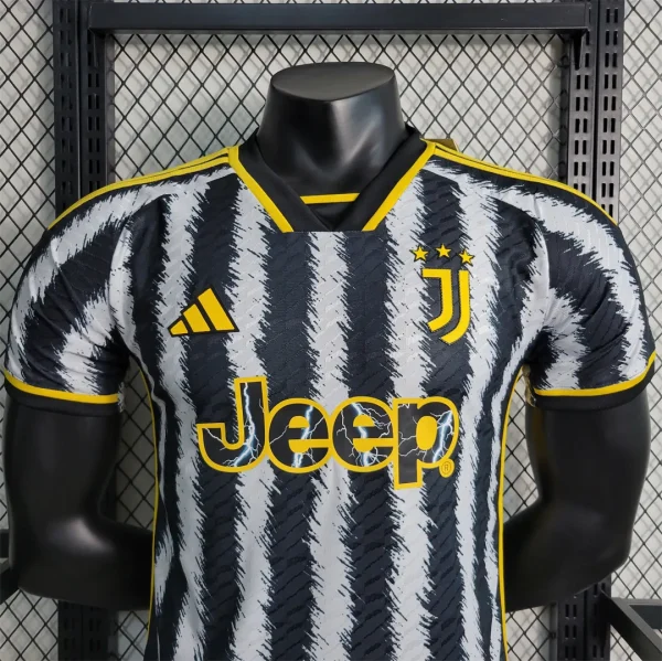 2023-24 Juventus Home Jersey Player Version - Image 3
