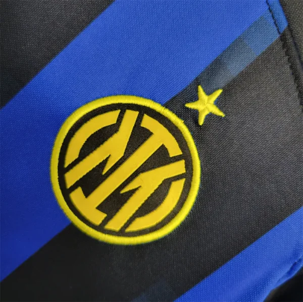 23-24 Inter Milan Home Kids Kit Jersey+Shorts - Image 7